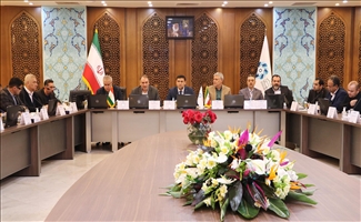 The Presence of a Tajik Trade Delegation in Isfahan Chamber of Commerce