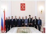 On the occasion of the twentieth anniversary of Isfahan and St. Petersburg sisterhood relation, a delegation consisting of the Mayor of Isfahan